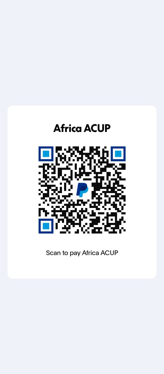 PayPal QR Code - Scan to pay Africa ACUP